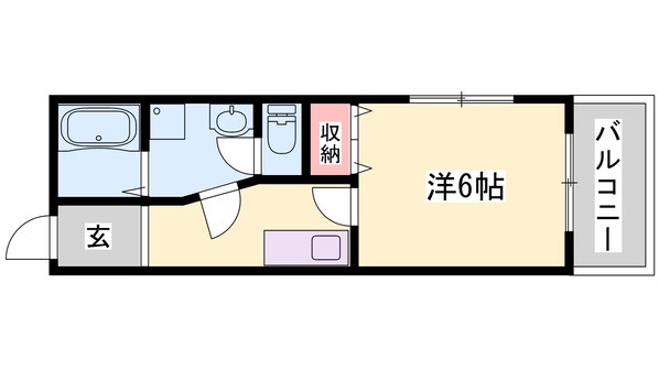 野里駅 徒歩38分 2階の物件間取画像